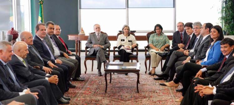Rui Costa e demais governadores durante audiência no STF no último dia 8 - Foto: Nelson Jr. | SCO | STF Rui Costa e demais governadores durante audiência no STF no último dia 8 - Foto: Nelson Jr. | SCO | STF
