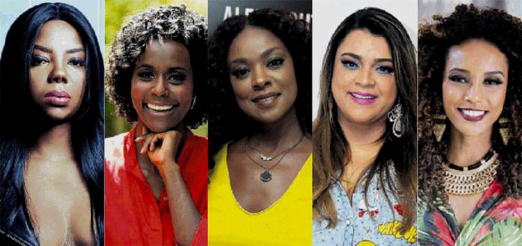 Famosas como Ludmilla, Maria Júlia Coutinho, a Maju, Cris Vianna, Preta Gil e Taís Araújo foram vítimas de racismo - Foto: Reprodução