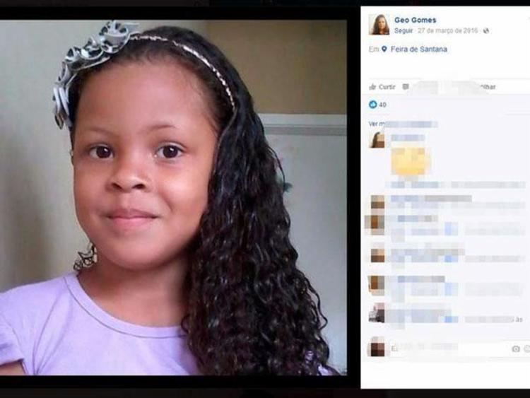 Gabrielly foi vista pela última vez há 25 dias. Paradeiro dela ainda é desconhecido - Foto: Reprodução | Facebook