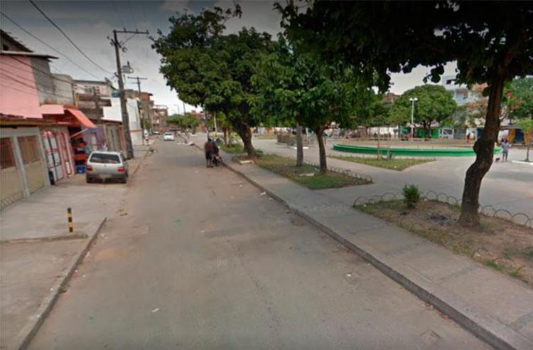 Crime aconteceu na Praça do Balão, em Periperi - Foto: Reprodução | Google Maps