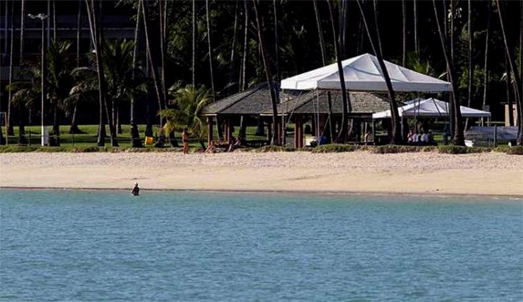 Base da Marinha é constantemente usada pelos presidentes da República para descanso durante feriados prolongados - Foto: Lúcio Távora | Ag. A TARDE