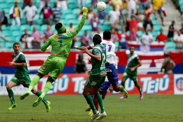 O Bode não encara o Tricolor desde 2015, quando foi goleado e viu escapar maior chance de título - Foto: Felipe Oliveira l EC Bahia O Bode não encara o Tricolor desde 2015, quando foi goleado e viu escapar maior chance de título - Foto: Felipe Oliveira l EC Bahia
