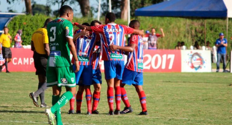 Diego Rosa marcou o único gol do jogo - Foto: Vitor Tamar | Divulgação | ECBahia