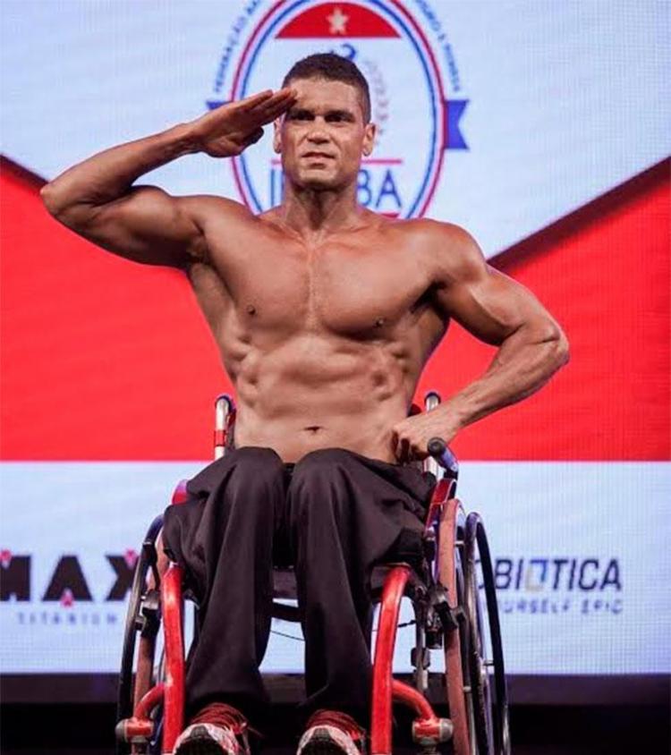 Soldado ficou paraplégico após sofrer acidente de trânsito - Foto: Divulgação | PM