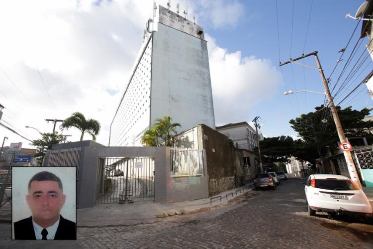 Lacerda foi atingido no queixo, na rua Professor Viegas, ao lado do Instituto Federal da Bahia (IFBA) - Foto: Adilton Venegeroles l Ag. A TARDE