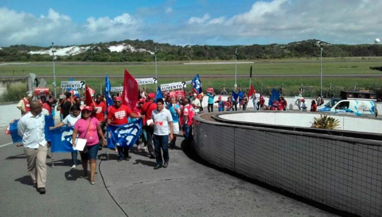 Vigilantes estão em greve desde 24 de maio - Foto: Divulgação | CUT-BA