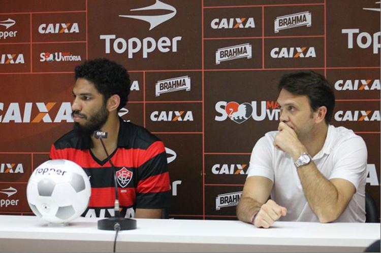 Prata da casa e experiente, Wallace deve ser regularizado a tempo de reforçar o setor ofensivo contra o Palmeiras - Foto: Maurícia da Matta l EC Vitória