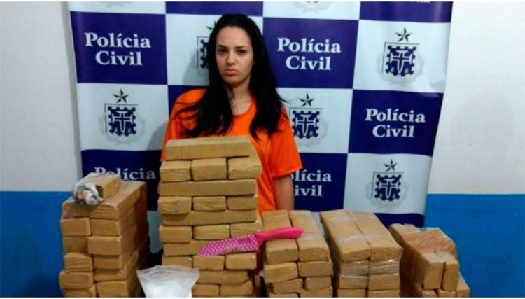 Vanessa Stefani Vieira Falcão foi presa na noite desta quarta-feira - Foto: Divulgação | Polícia Civil