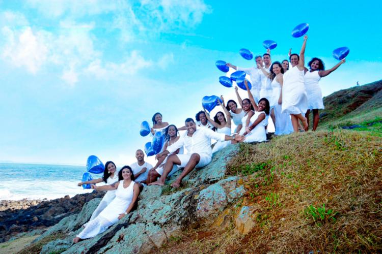 festa de formatura na praia