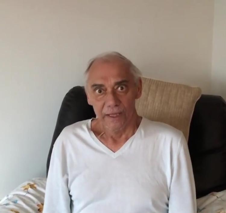 No vídeo, o apresentador afirma que a cura vai chegar - Foto: Reprodução | Instagram No vídeo, o apresentador afirma que a cura vai chegar - Foto: Reprodução | Instagram