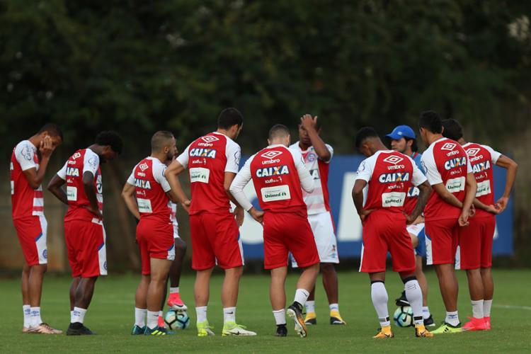 Bahia tem volta de importantes jogadores para encarar o Atlético Bahia tem volta de importantes jogadores para encarar o Atlético