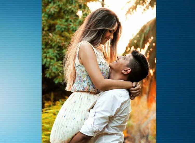Noivo de Paloma Ismaelly, Carlos sofreu um acidente de moto e n&atilde;o resistiu - Foto: Arquivo Pessoal