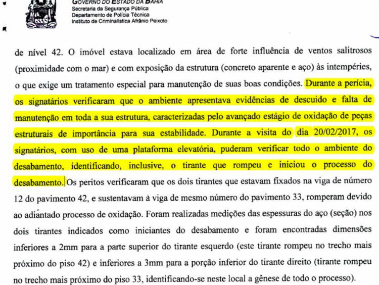 Centro de Convenções desabou por falta de manutenção aponta laudo