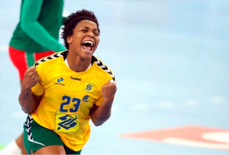 Daiane foi a melhor jogadora em quadra - Foto: Divulgação | CBHb