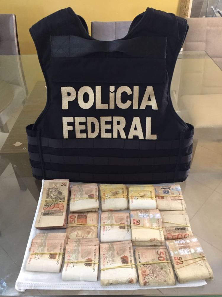 Durante a operação, a PF apreendeu R$ 22 mil em dinheiro - Foto: Divulgação | Polícia Federal