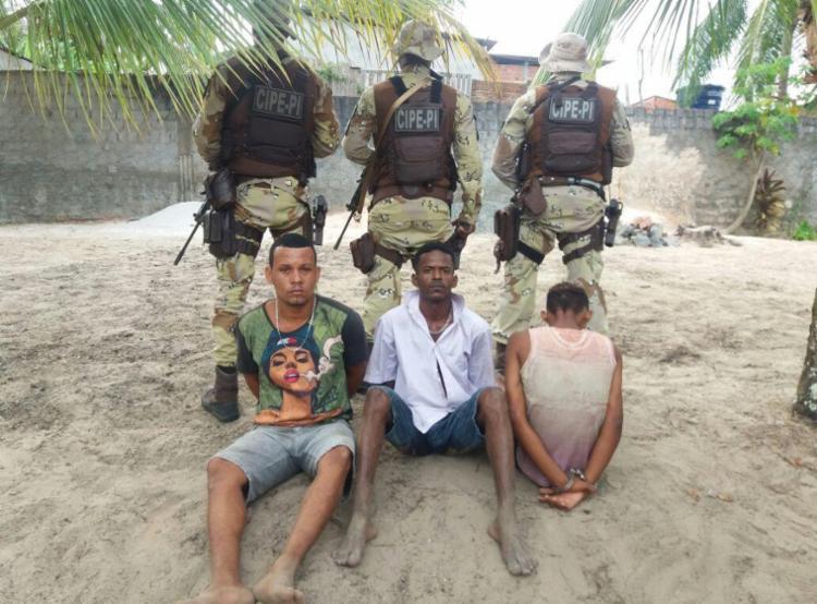Daniel, Carlos e um adolescente são autores confessos de dois homicídios - Foto: Divulgação | SSP-BA