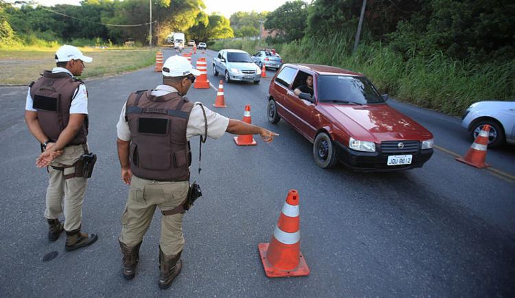 N&uacute;mero de acidentes reduziu 39% em rela&ccedil;&atilde;o ao mesmo per&iacute;odo do ano passado - Foto: Jo&aacute; Souza | Ag. A TARDE
