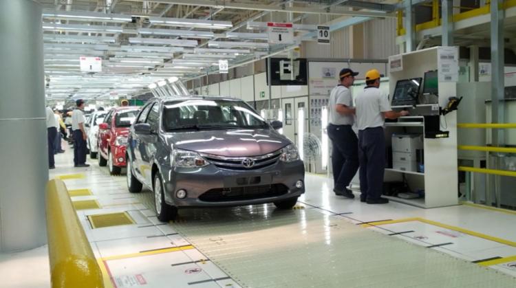 A Planta de São Bernardo do Campo (SP) é a primeira fábrica da Toyota fora do Japão, com início das operações em 1962 - Foto: Divulgação