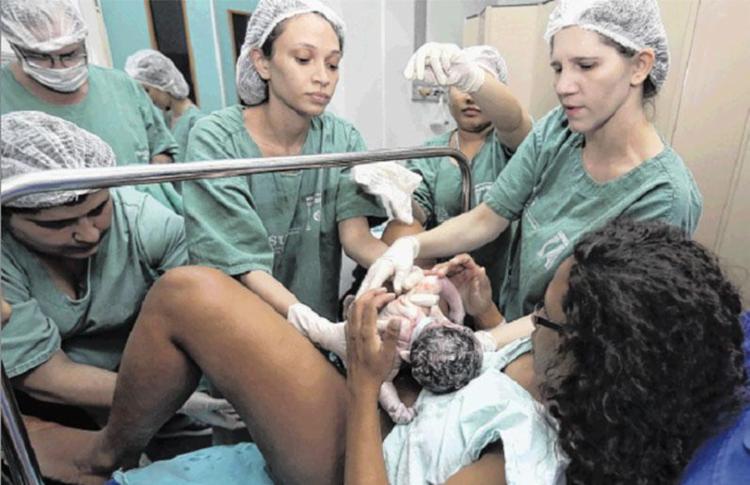 Parto humanizado é oferecido às mulheres que desejem ter o filho em um parto natural - Foto: Sidney Oliveira | Ag. Pará