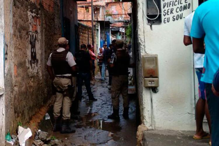 Crime aconteceu na Travessa Santos Drumond - Foto: Euzeni Daltro | Ag. A TARDE