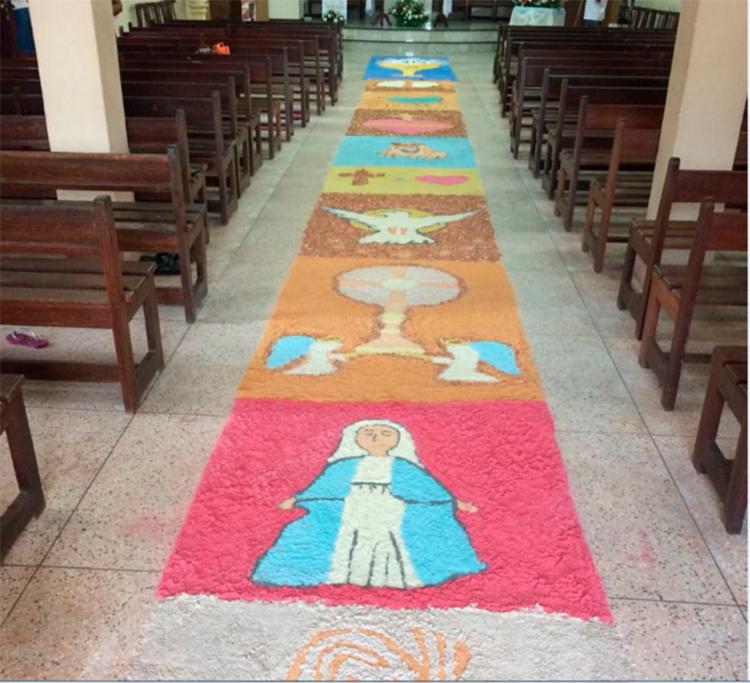 Cores E Devo O Tradi O Dos Tapetes De Corpus Christi Se Mant M Viva Em Salvador