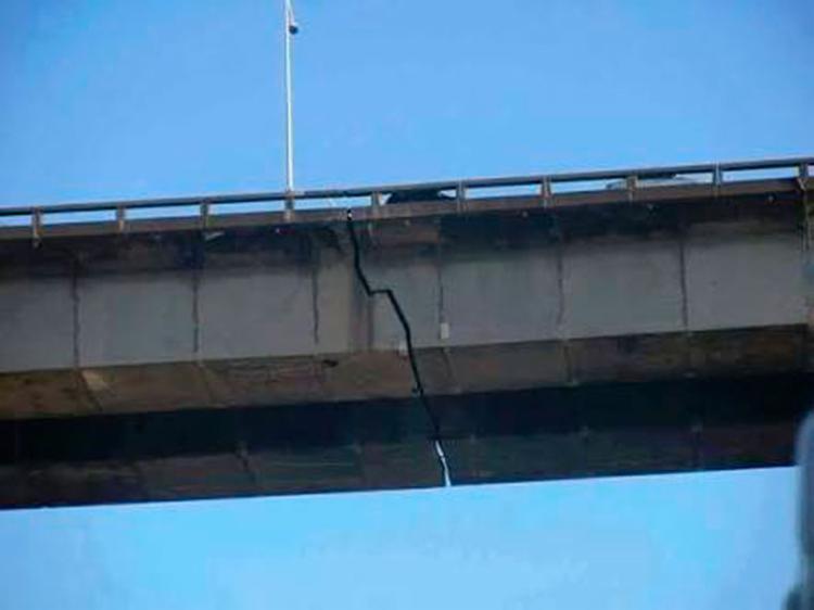 Imagem que circulou no WhatsApp é da ponte Rio-Niterói