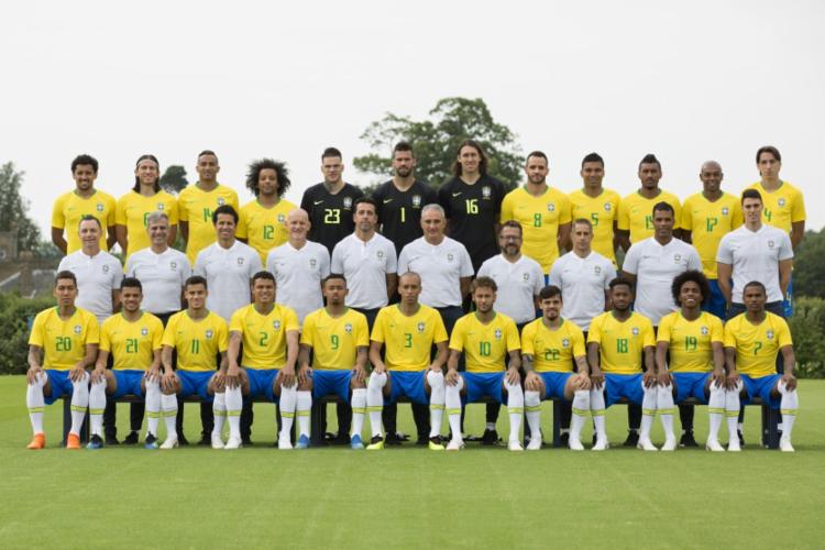 FOTO OFICIAL DA SELEÇÃO BRASILEIRA
