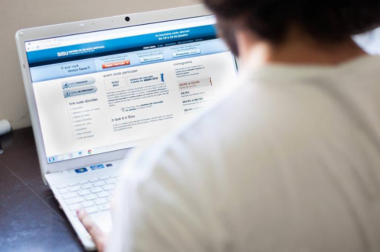 As inscrições só podem ser feitas no site do Sisu - Foto: Divulgação | MEC