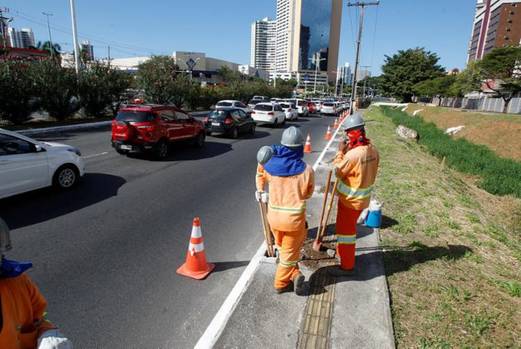   Changes in traffic will be made for the work of the BRT - Photo: Luciano da Matta | Ag. AT LATE 