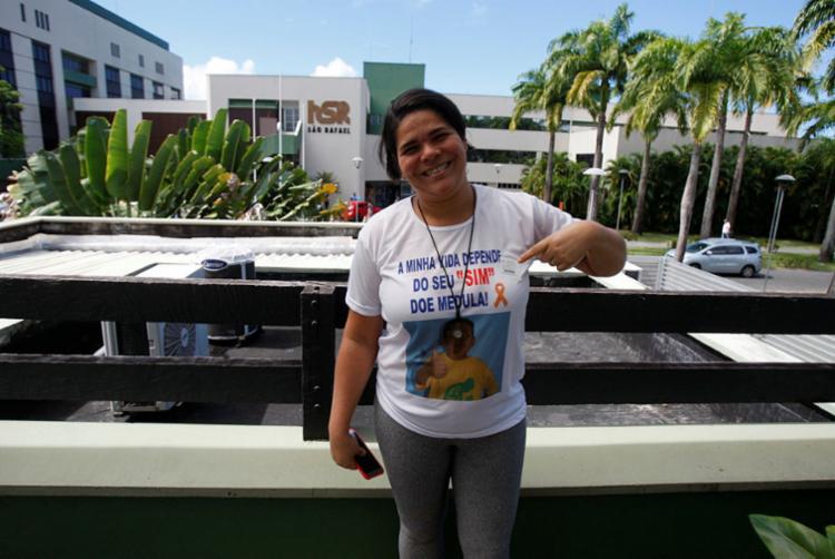   Marta Helle Santana Alves and his family coordinate the mobilization - Photo: Luciano da Matta | Ag at Tarde 