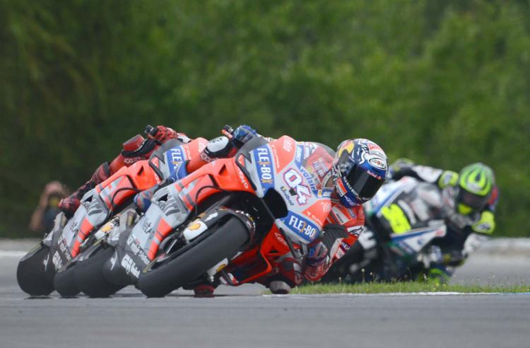 Etapa checa também marcou a 100ª corrida de Dovizioso pela Ducati