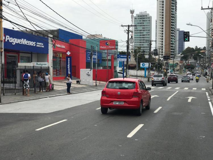 Avenida Paulo VI sem ônibus. Secretário de mobilidade foi notificado pelo MP-BA