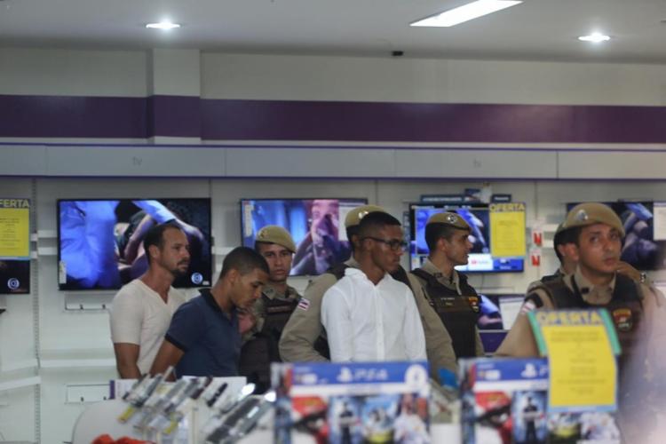 Segundo a PM, a ação criminosa durou cerca de 2h30 - Foto: Margarida Neide | Ag. A Tarde