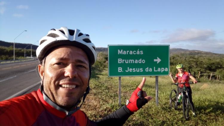 Bom Jesus da Lapa foi o destino de 19 ciclistas de Amargosa