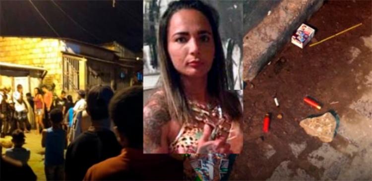 O crânio da vítima, que possuía diversas passagens pela policia, acabou se abrindo ao meio - Foto: Reprodução | blog do Marcelo