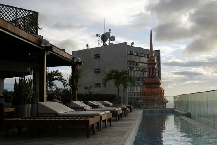   The Fera Palace Hotel has been described as a tourist attraction - Photo: Raphael Muller | Ag at Tarde 