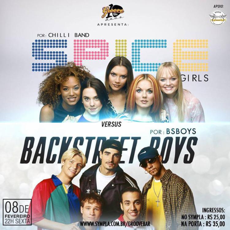 Covers de Spice Girls e Backstreet Boys se apresentam em Salvador