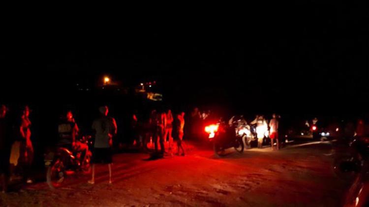 Os garotos estavam com um grupo de amigos na lagoa que fica na zona rural - Foto: Reprodução | Calila NotÃcias