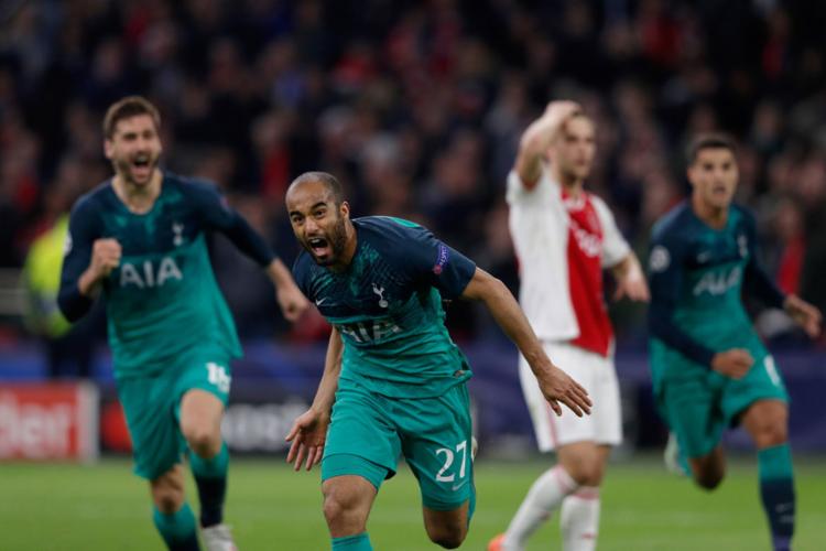 youtube ajax x tottenham gols