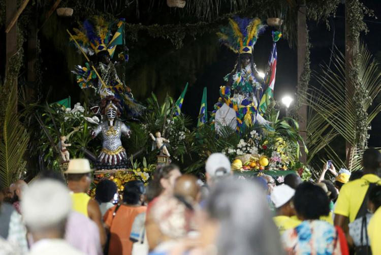 O concurso cultural 'Aos pés do caboclo', irá selecionar duas pessoas para subirem no monumento - Foto: Adilton Venegeroles | Ag. A TARDE O concurso cultural 'Aos pés do caboclo', irá selecionar duas pessoas para subirem no monumento - Foto: Adilton Venegeroles | Ag. A TARDE