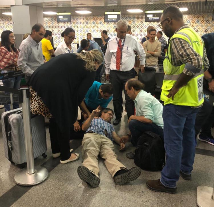 Situação gerou cancelamentos e tumulto no aeroporto