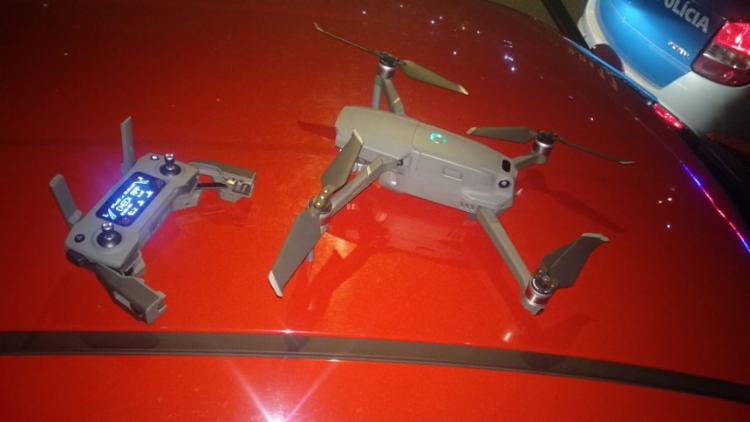 As gravaÃ§Ãµes eram realizadas atravÃ©s de um drone - Foto: ReproduÃ§Ã£o | Whatsapp