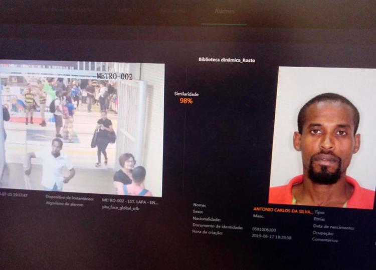 Antônio Carlos da Silva Conceição foi localizado em um dos metrôs de Salvador - Foto: Divulgação | SSP-BA