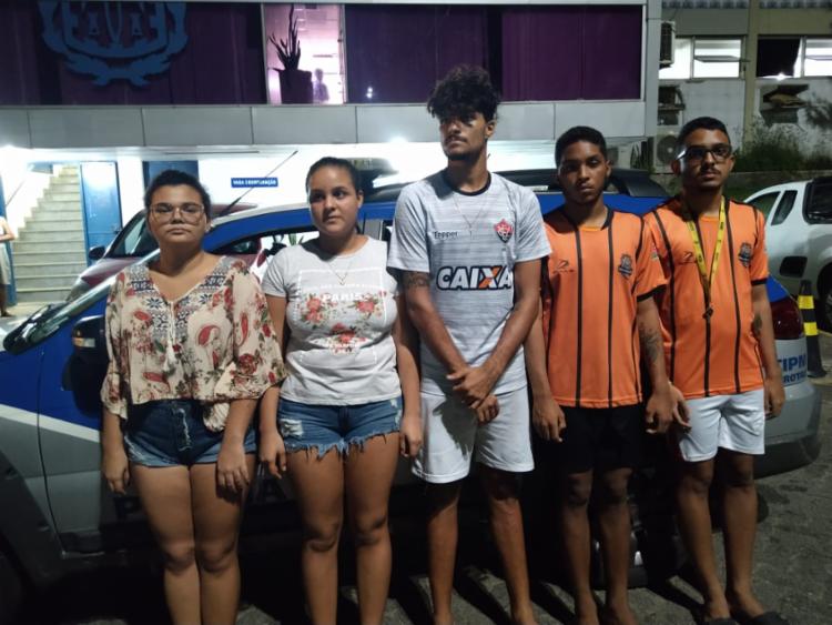 Suspeitos foram localizados após denúncia anônima - Foto: Divulgação | SSP