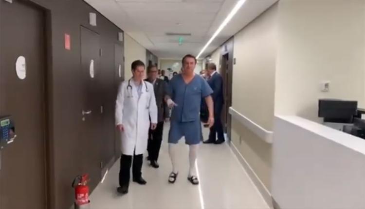 Presidente se recupera de cirurgia para correção de uma hérnia incisional realizada no domingo, 8 - Foto: Reprodução l Instagram