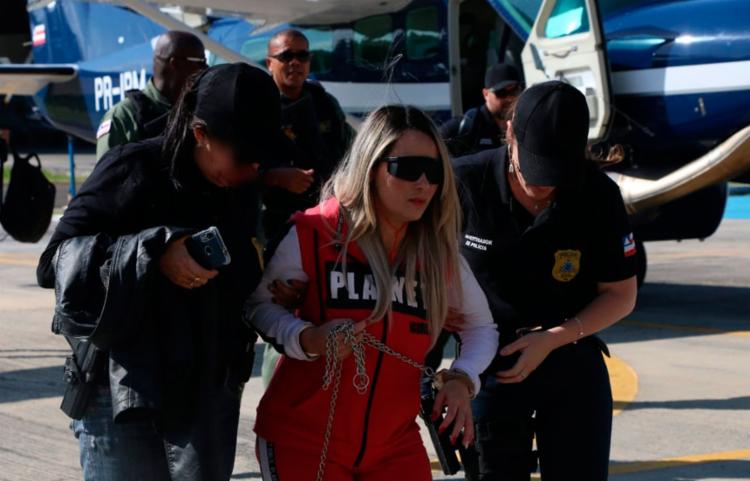 Dona Maria ocupa a carta 'Dama de Copas', do baralho do crime da SSP - Foto: Divulgação | SSP