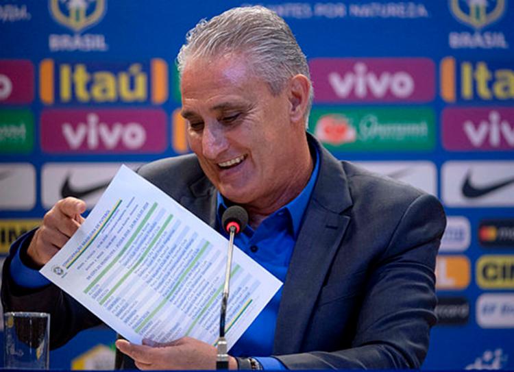 Tite convocará seleção para amistosos de novembro na sexta-feira