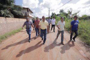 Prefeito esteve na comunidade em 2018 | Foto: Divulgação