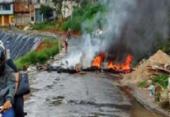 Moradores fecham o trânsito em Boca da Mata | Foto: Foto: Reprodução | Transalvador