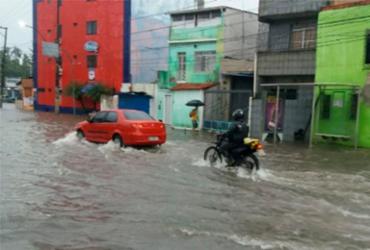 Chuva causa transtornos em Salvador e muda nível de atenção, informa Codesal | Reprodução | Cidadão Repórter via Whatsapp